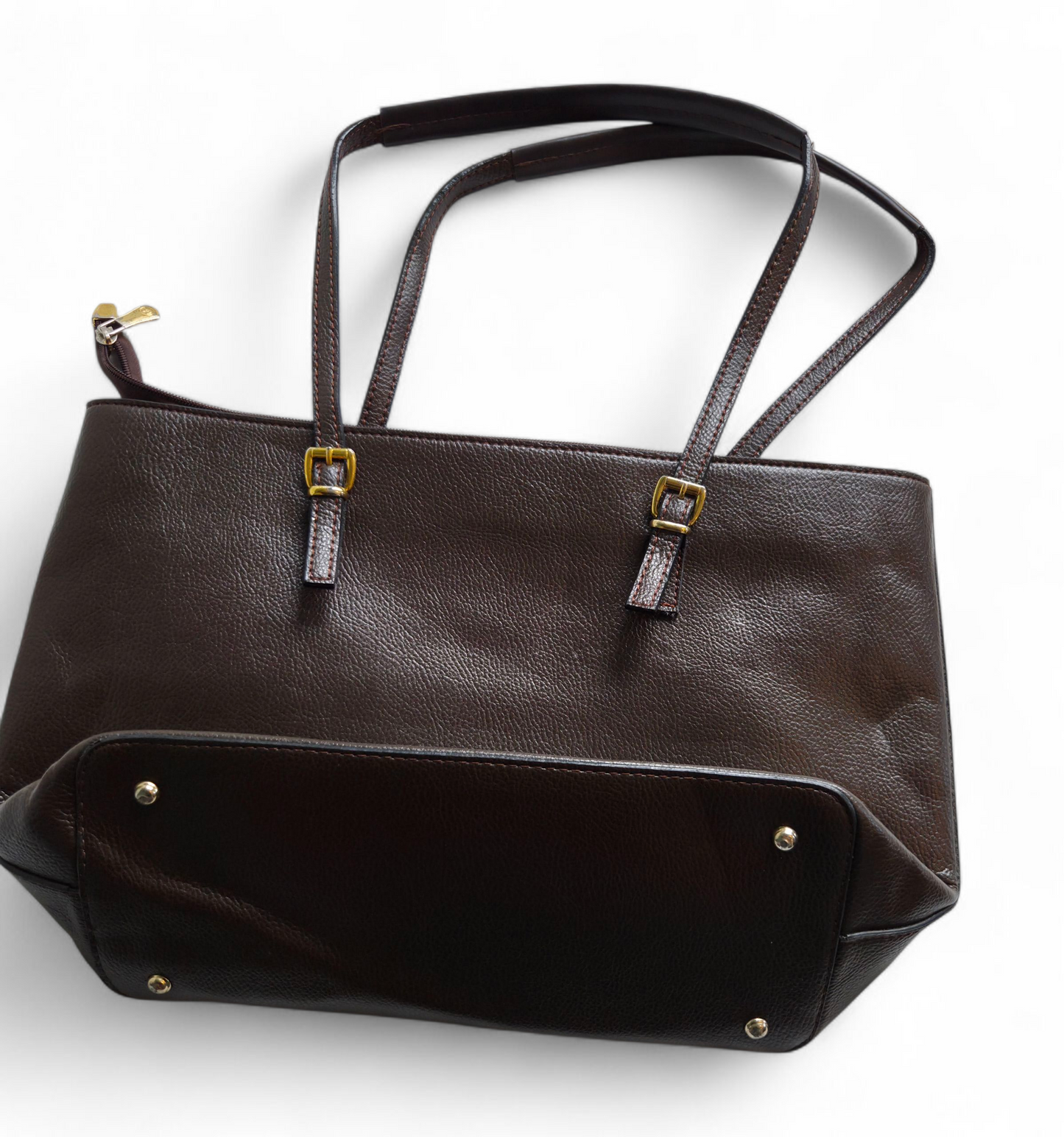 Preloved Brown Tote Bag – Classic & Spacious