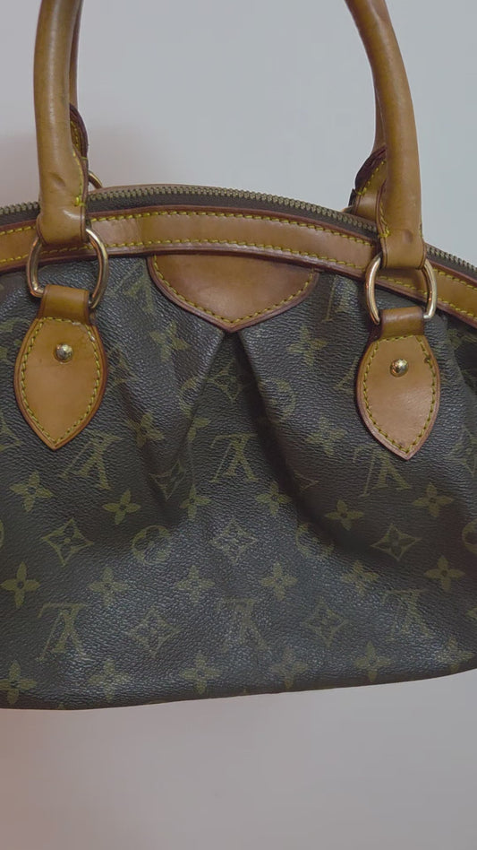 Preloved Monogram Brown Shoulder Bag