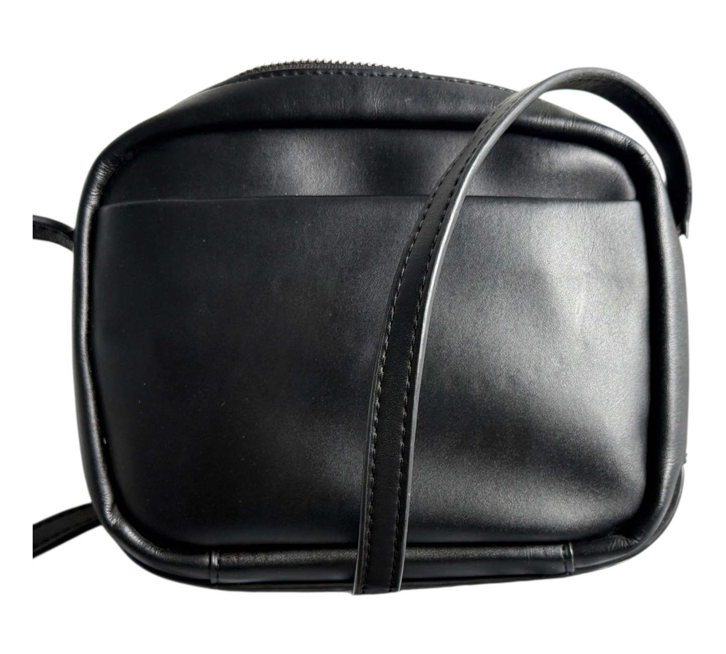 Preloved Black Crossbody Bag – Designer Style