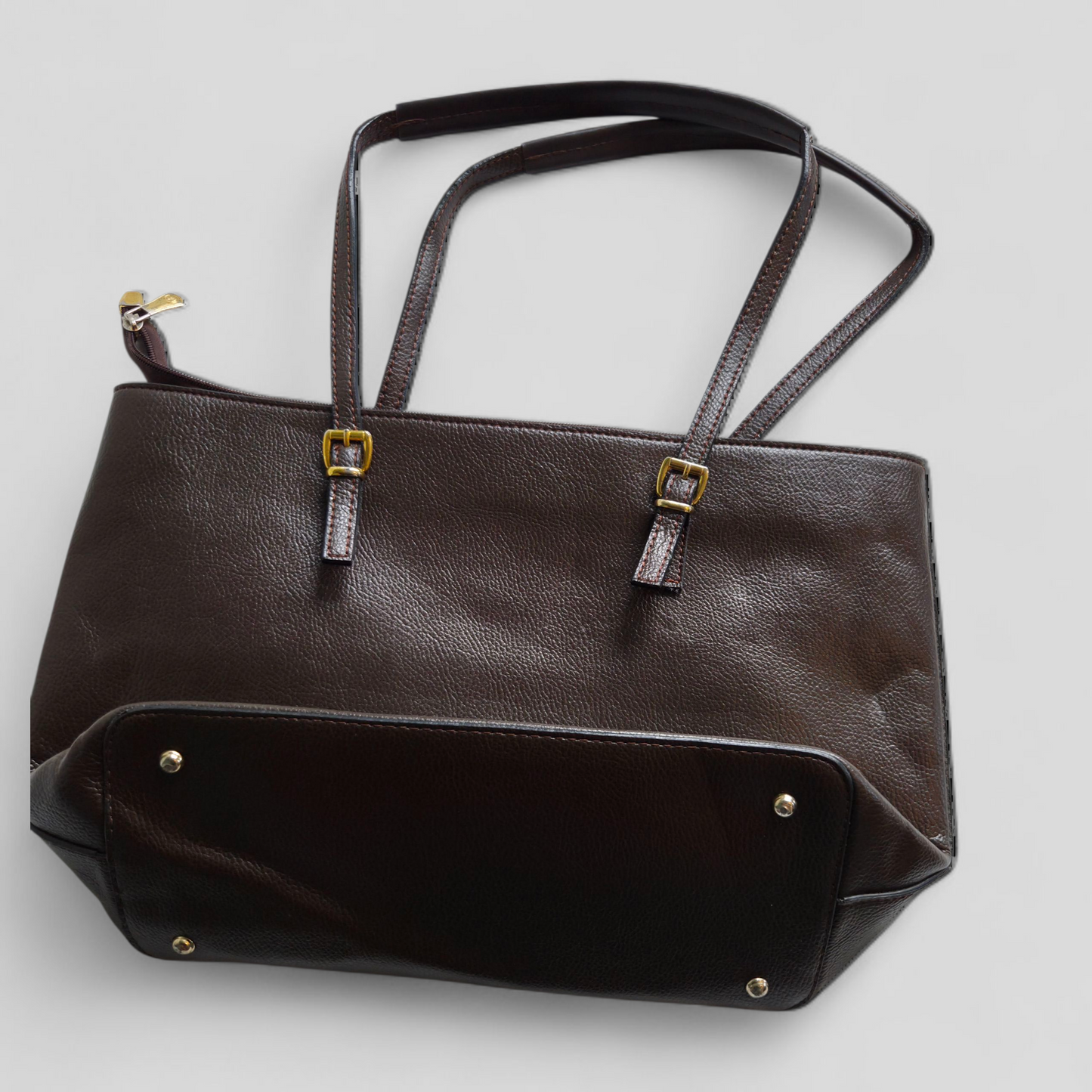 Preloved Brown Tote Bag – Classic & Spacious
